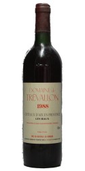 Trévallon Rouge les Baux 1988 Domaine de Trévallon photo