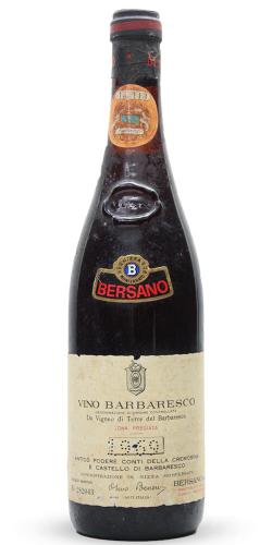 Barbaresco Conti della Cremosina 1969 picture