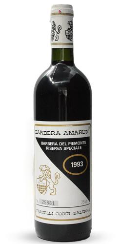 Barbera Amarun Riserva speciale 1993 picture