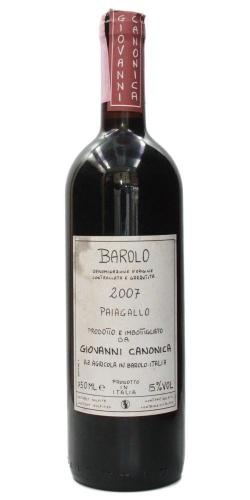 Barolo Paiagallo 2007 picture