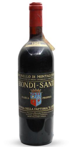 Brunello di Montalcino 1982 picture